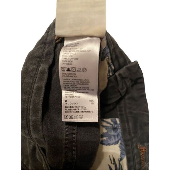 Tommy Bahama Mens Brown Standard Fit Straight-Leg Mid-Rise Denim Jeans Size 36 - Picture 11 of 16